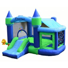 ISLANDHOPPER Shady Play Game Room Recreational Bounce House with Repair Kit   